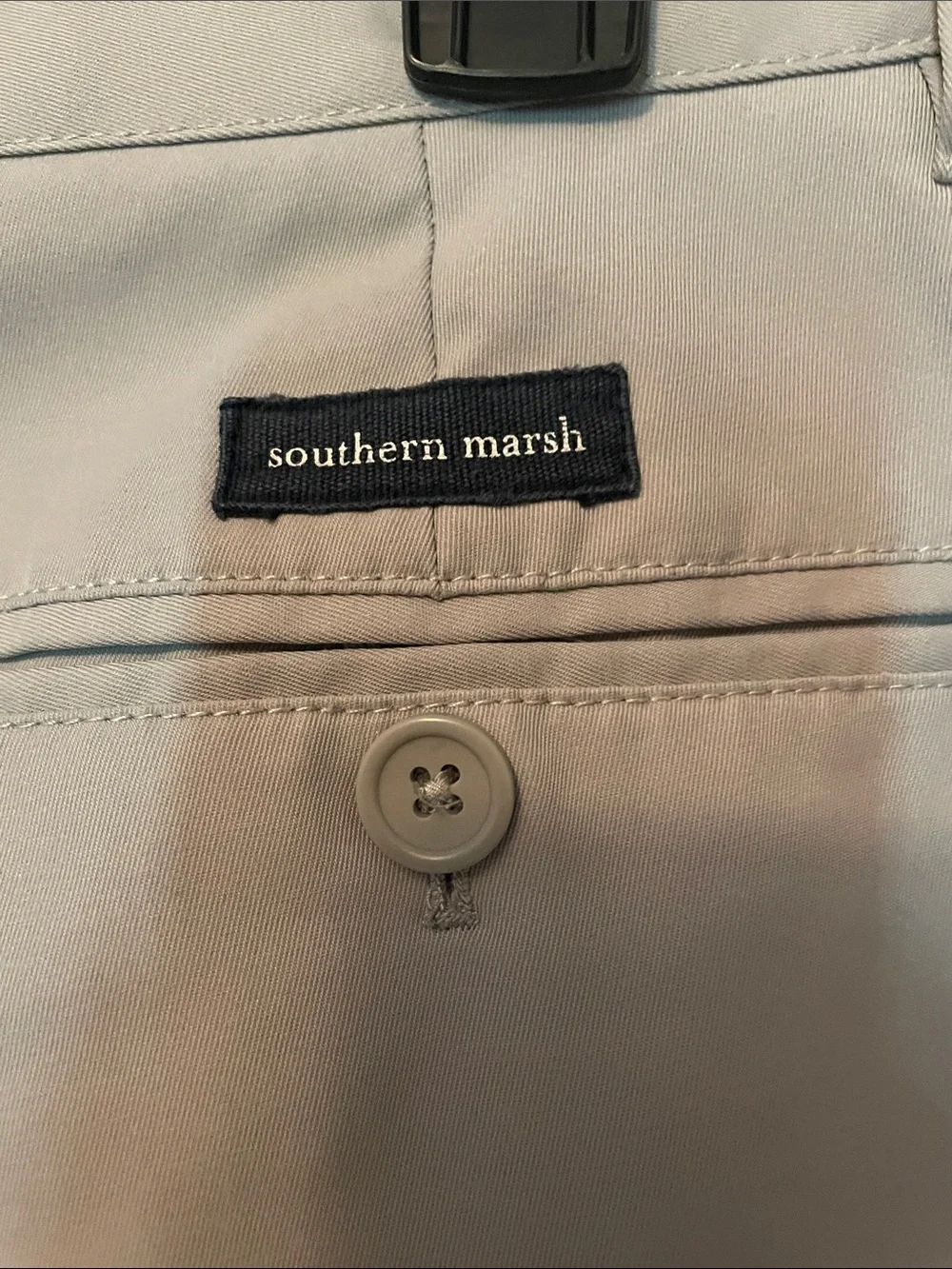 Southern Marsh Men's Flat Front Shorts - Gray